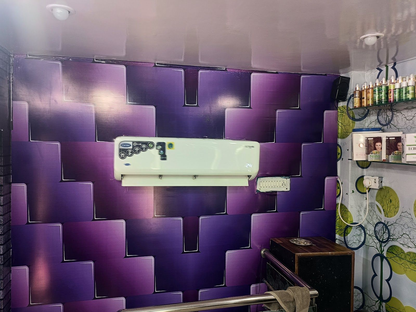 3D wallpaper installation — client site